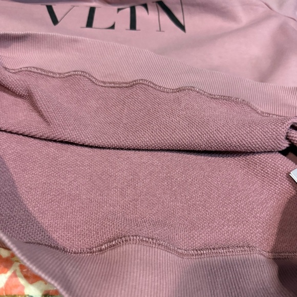 Valentino Blush VLTN Logo Sweatshirt size small - Picture 14 of 14